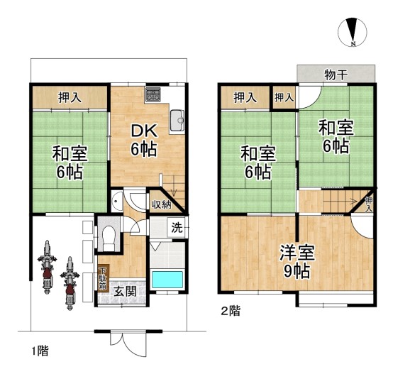 （リアル）間取_小山御坊ノ内町5-13