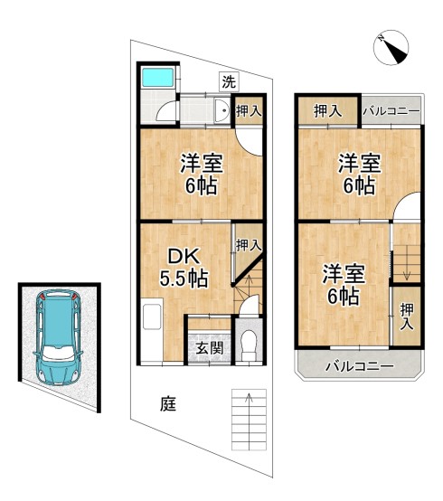 （リアル）間取_小山御坊ノ内町39-19