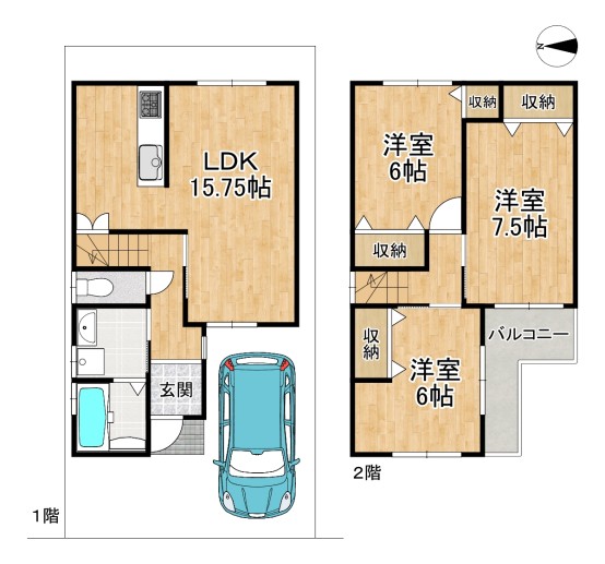 （リアル）間取_西野櫃川町58-10