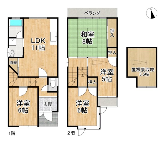（リアル）間取_椥辻封シ川町21-27