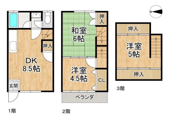 （リアル）間取_椥辻中在家町28-314