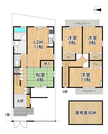 (リアル)間取_伏見区小栗栖森本町20-251