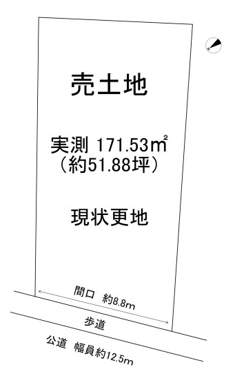 土地図_左京区静市市原町44