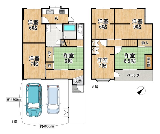 （リアル）間取_勧修寺柴山8-131